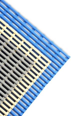 Badematte / Saunamatte PVC Frei - blau