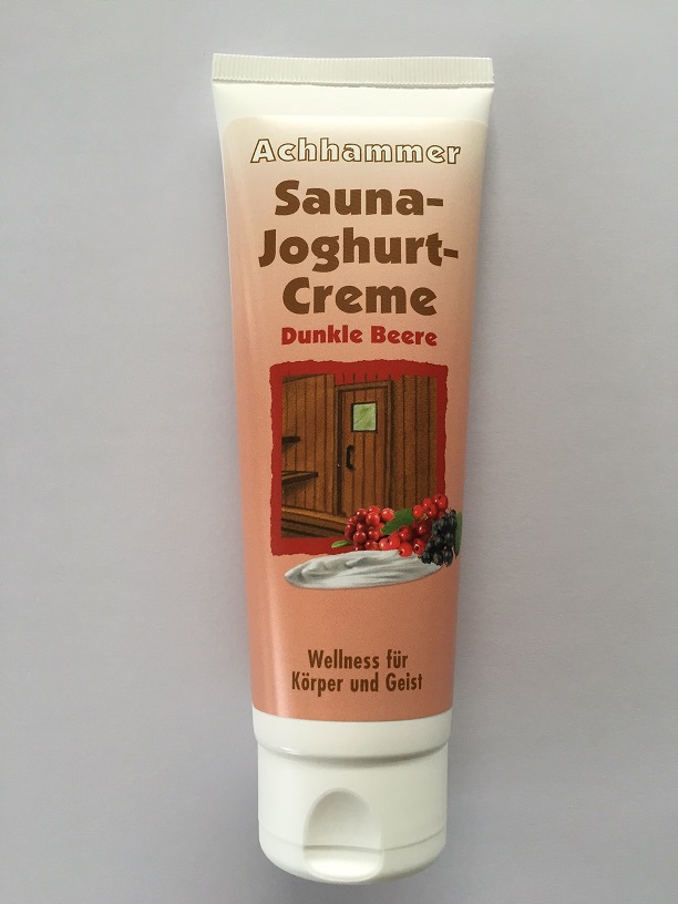 Sauna-Joghurt-Creme Dunkle Beeren