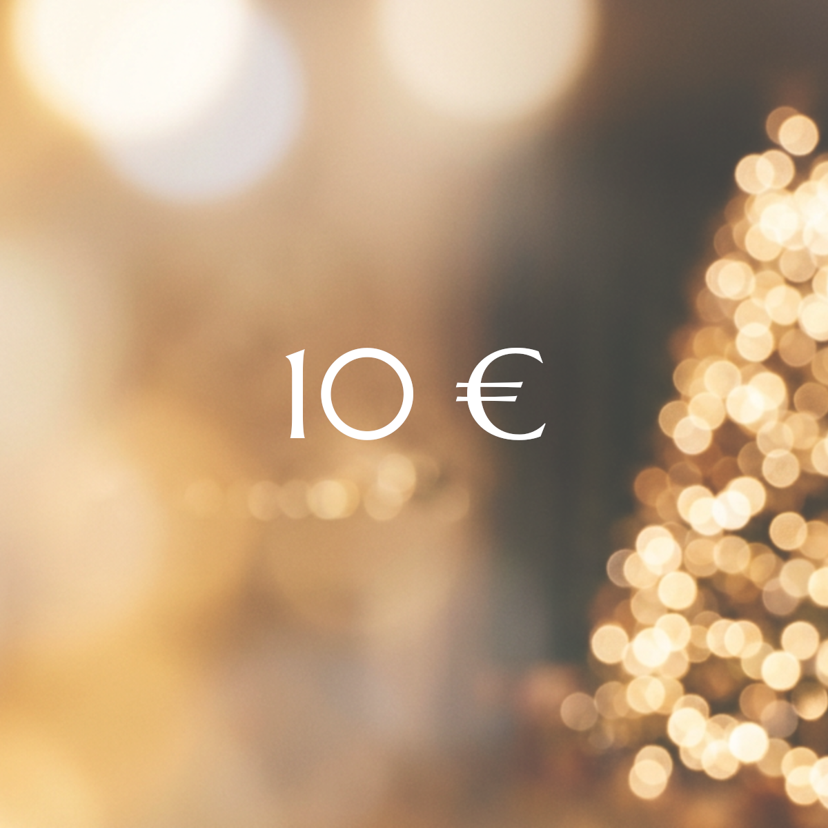 Gutschein Weihnachten 10€
