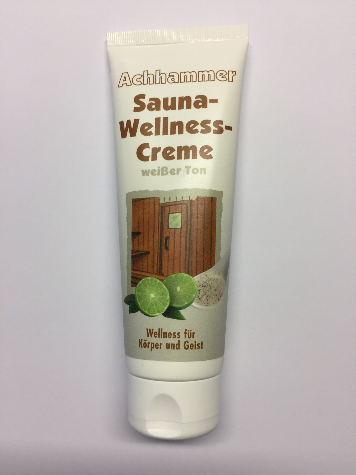 Sauna-Wellness-Creme Ton weiß