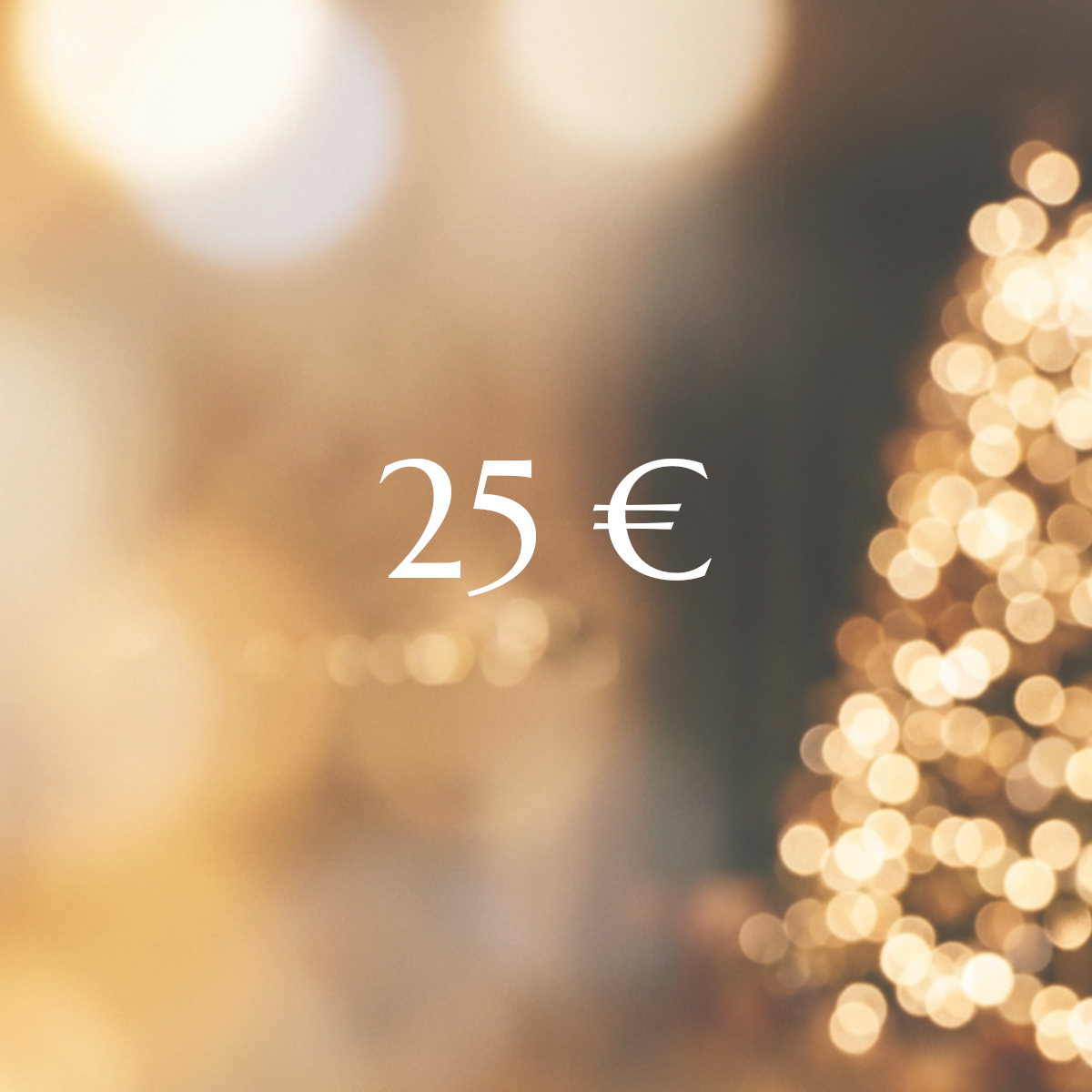 Gutschein Weihnachten 25€