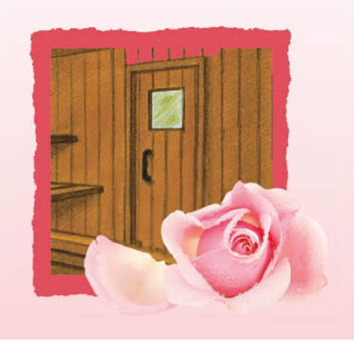 Sauna-Wellness-Creme Rose
