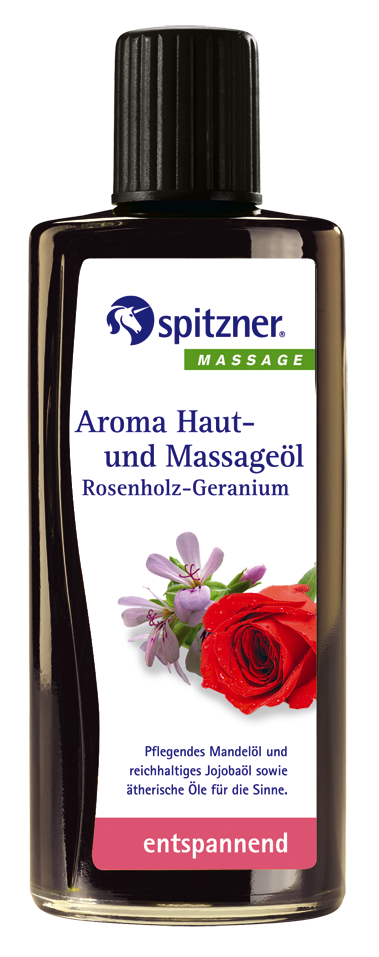 Aroma Massageöl / Rosenholz - Geranium