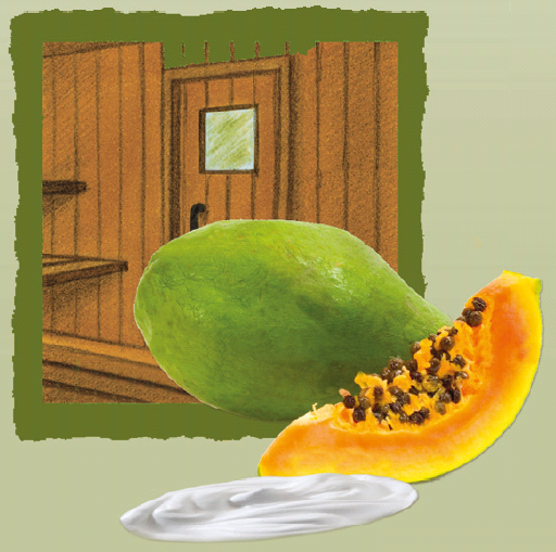 Sauna-Joghurt-Creme Papaya