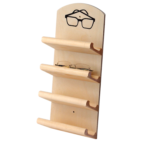 Brillenablage Kiefer für 4 Brillen