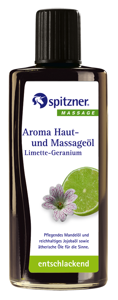Aroma Massageöl / Limette - Geranium