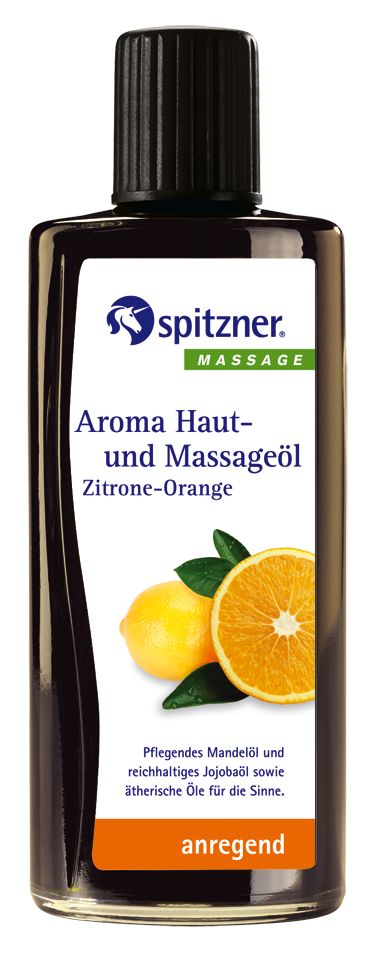 Aroma Massageöl / Zitrone - Orange