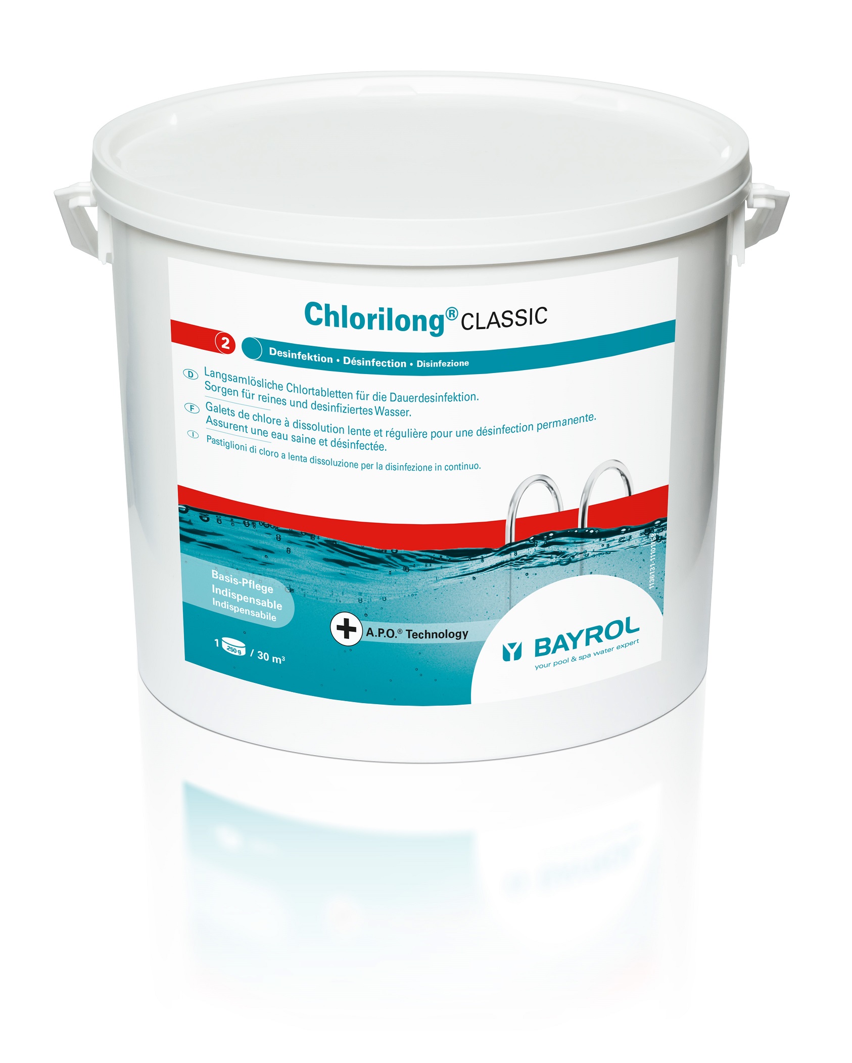 Chlorilong ® CLASSIC 10 kg Eimer mit Clorodor Control® Kapsel